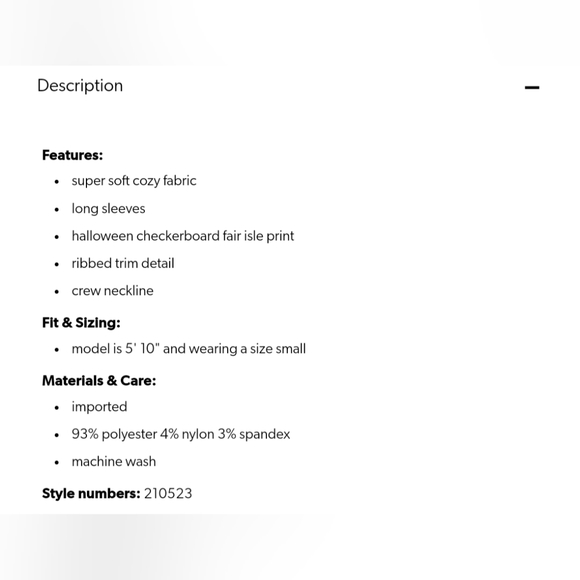 Fair Isle Sweater - Picture 7 of 7